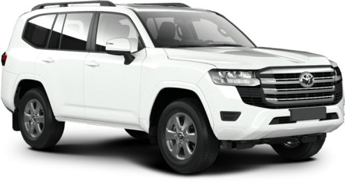 TOYOTA Land Cruiser 300 Белый